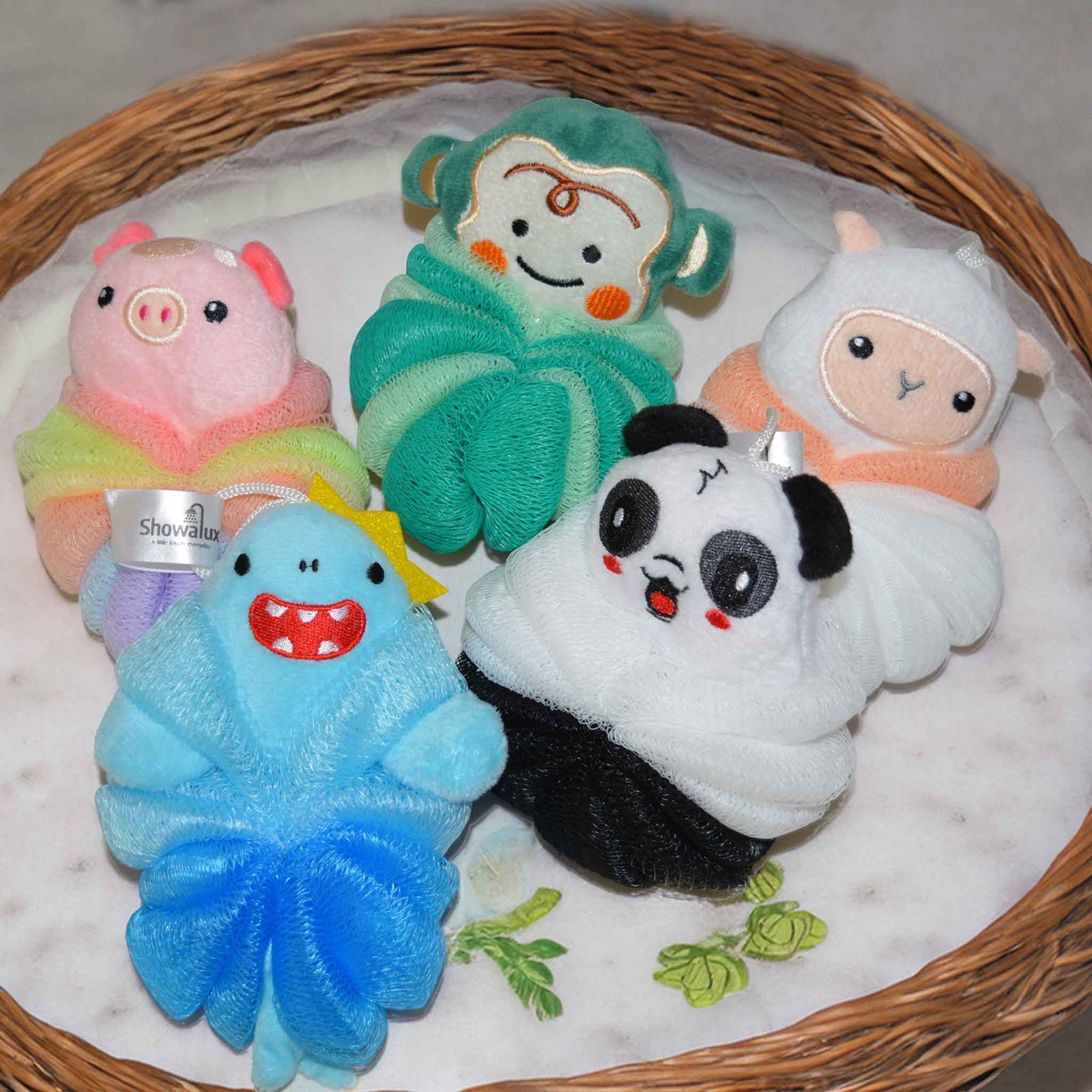 Fun Animal Shower Puff