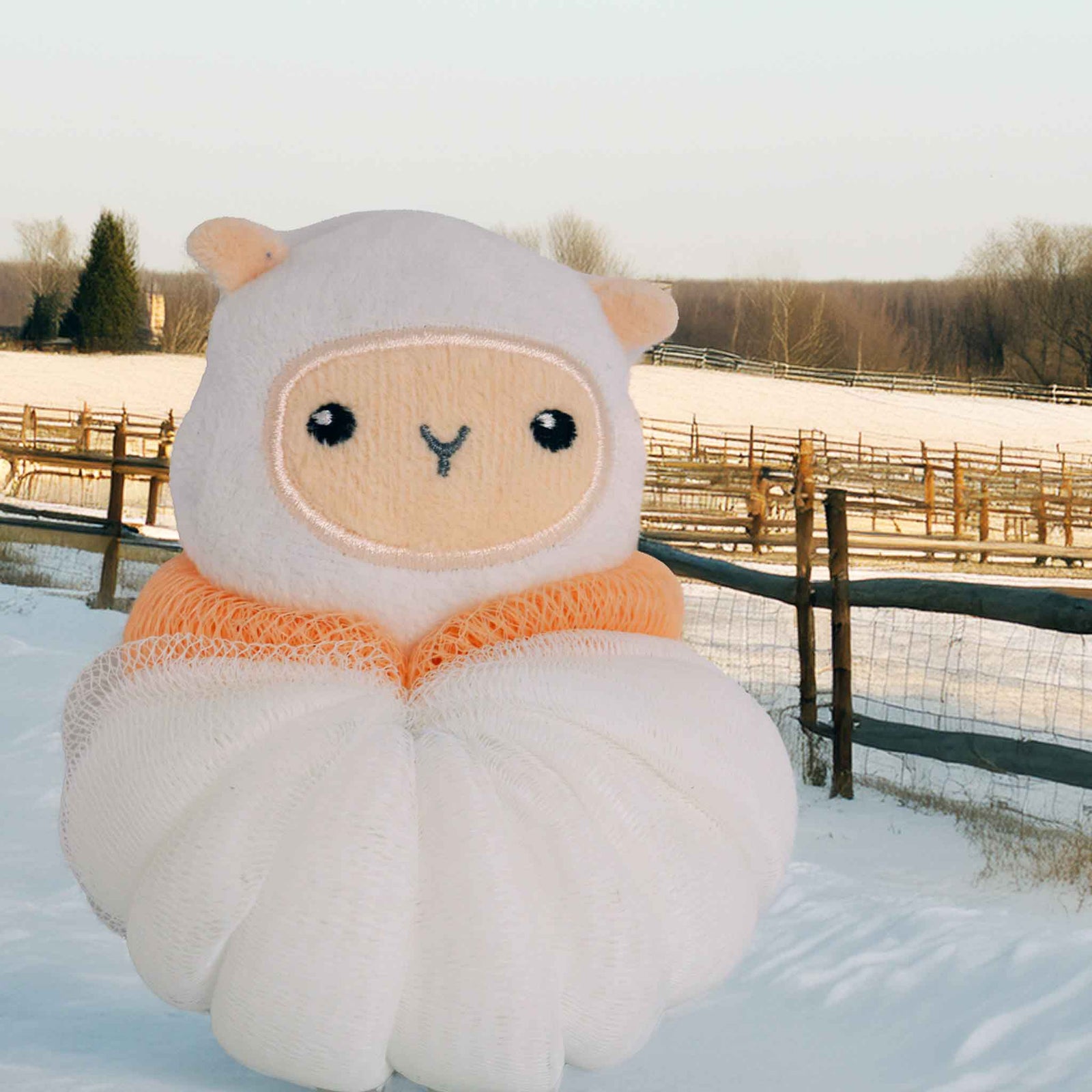 Fun Animal Shower Puff