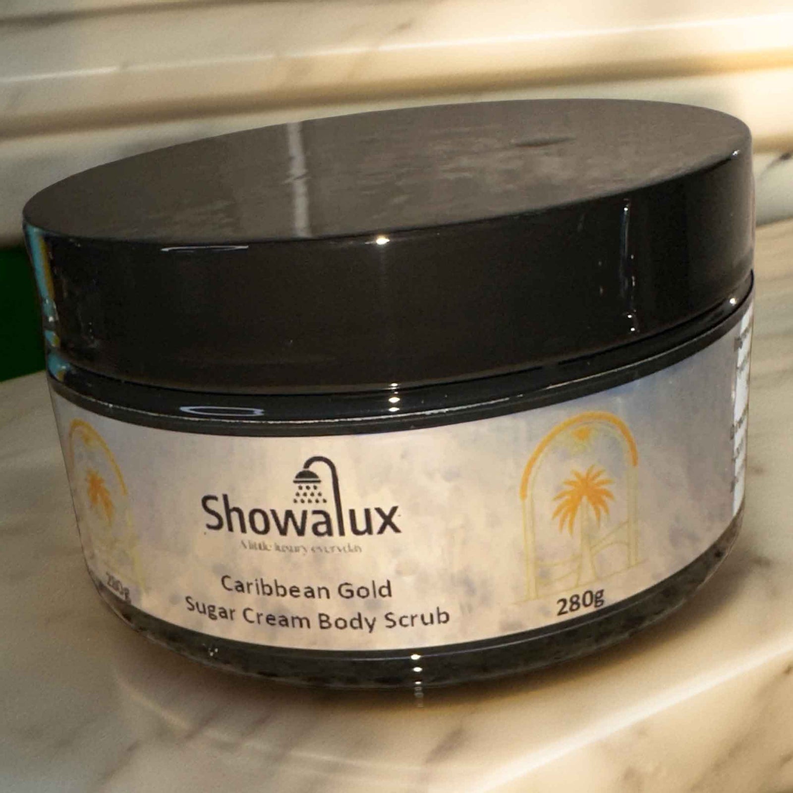 Caribbean Gold Sugar Cream Scrub with Coconut Cream (v)