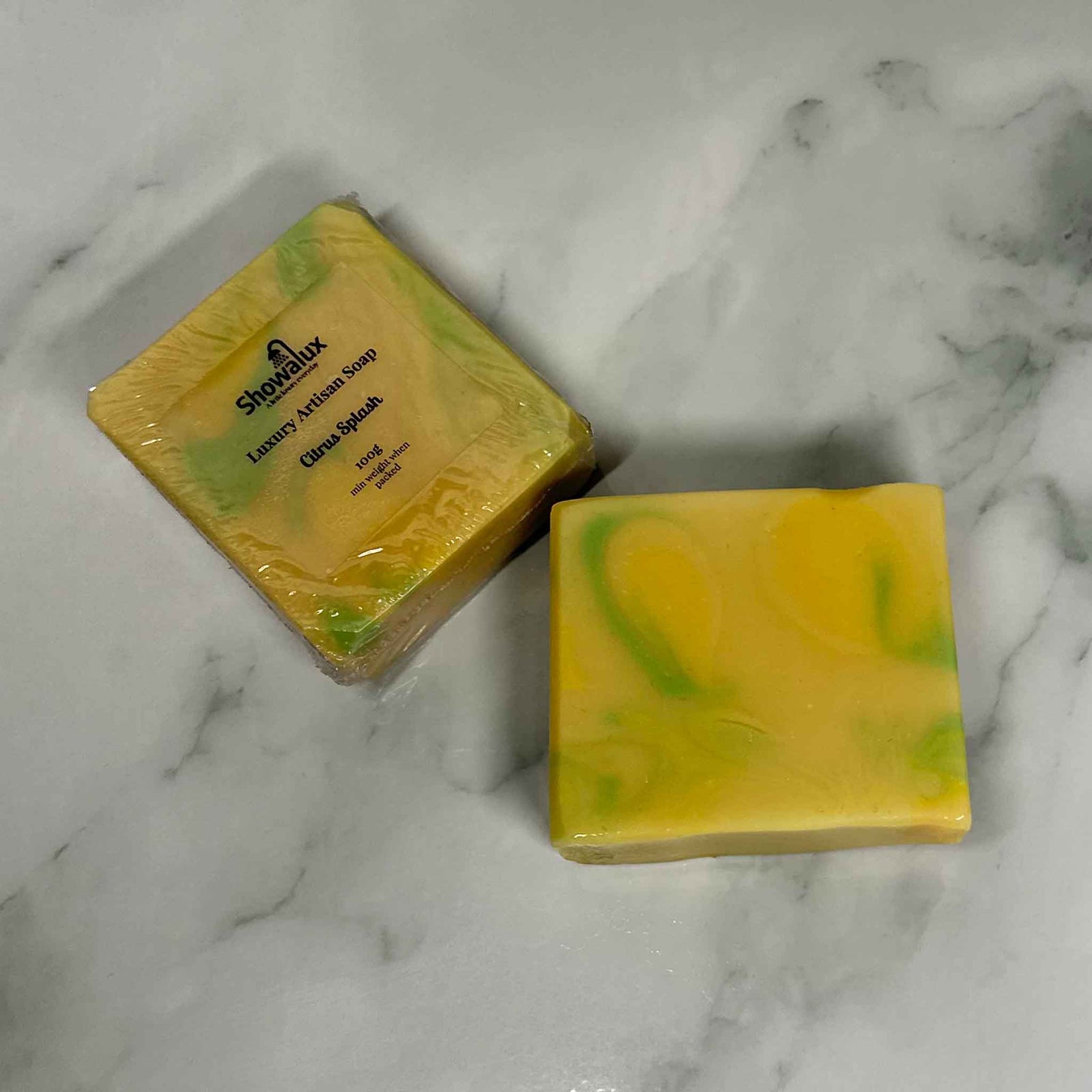 Citrus Splash-Made with 3 butters, fresh citrus juice and lemon powder (v)