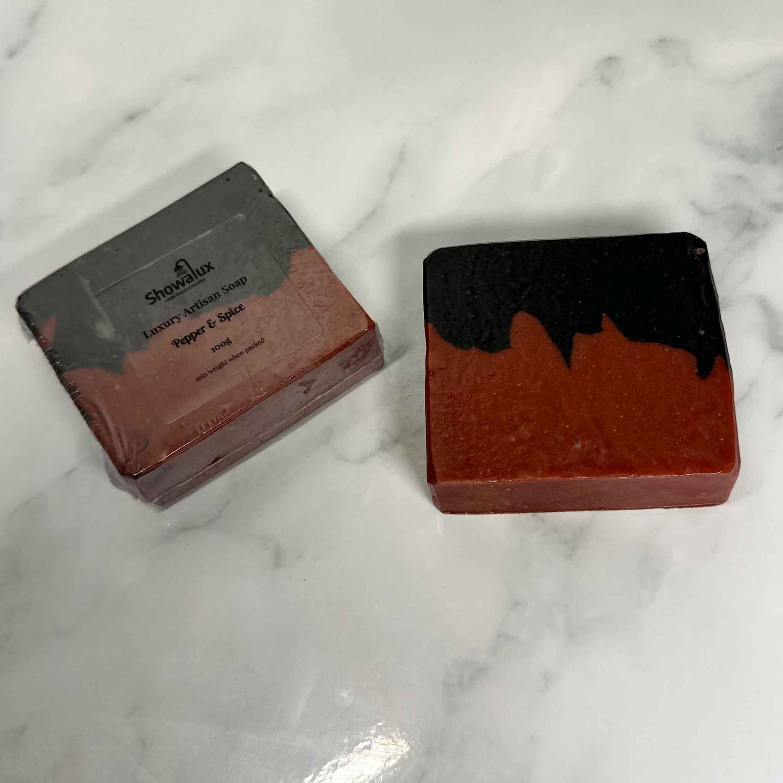 Pepper and Spice-Triple butter and goat's milk soap