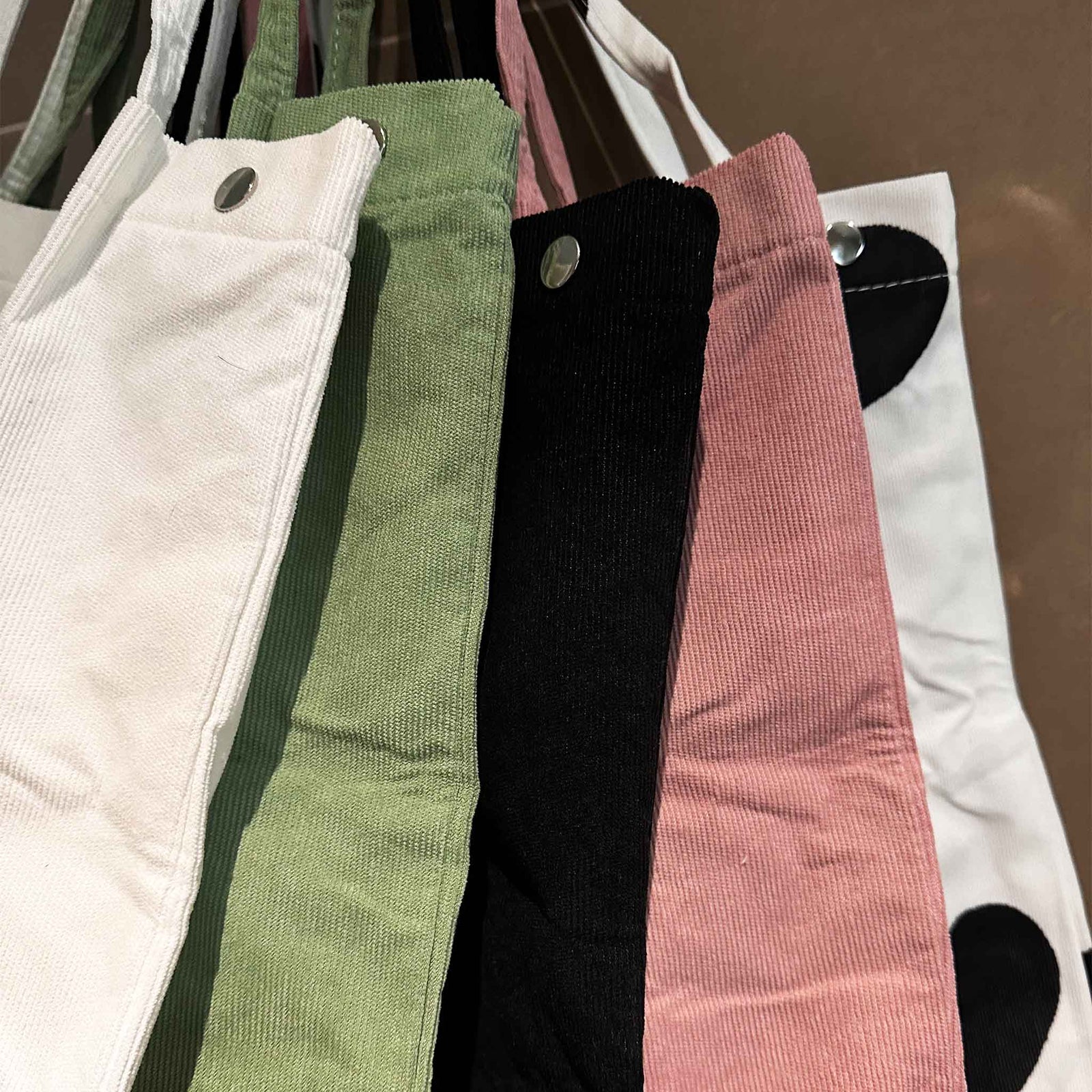 Corduroy Tote Bag
